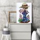 thumbnail image 4 of Wdftyju Kit de pintura de diamantes Little Girl 5D DIY Full Drill Round Rhinestone (FH197) Wdftyju 5cg0bl6zd9ea7np1D08, 4 of 6