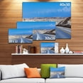 thumbnail image 3 of Beautiful Desert Road Israel - Landscape Canvas Art Print, 3 of 4