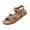 Khaki, variant on Women's Adjustable Buckle Sandals, Cork Footbed Women's Summer Sandals, Open Toe Casual Walking Sandals, Women's Buckle Strap Sandals Cork Footbed Open Toe Adjustable Casual Summer Shoes, Black 5.5