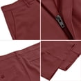 thumbnail image 3 of Men Golf Shorts Lightweight Summer Bermuda Stretch Relaxed Fit Shorts Golf with Pockets, 3 of 7