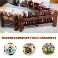 thumbnail image 2 of Shisuyan Mini Fence Decor Bamboo Fence Model Micro Landscape Decoration Microlandschaft Fence Photo Prop, 2 of 8