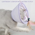 thumbnail image 3 of CBFFDC Collier Conique Ajustable Doux pour Récupération Confortable Respirant pour Animaux Post-Chirurgie Fournitures pour Animaux, 3 of 6