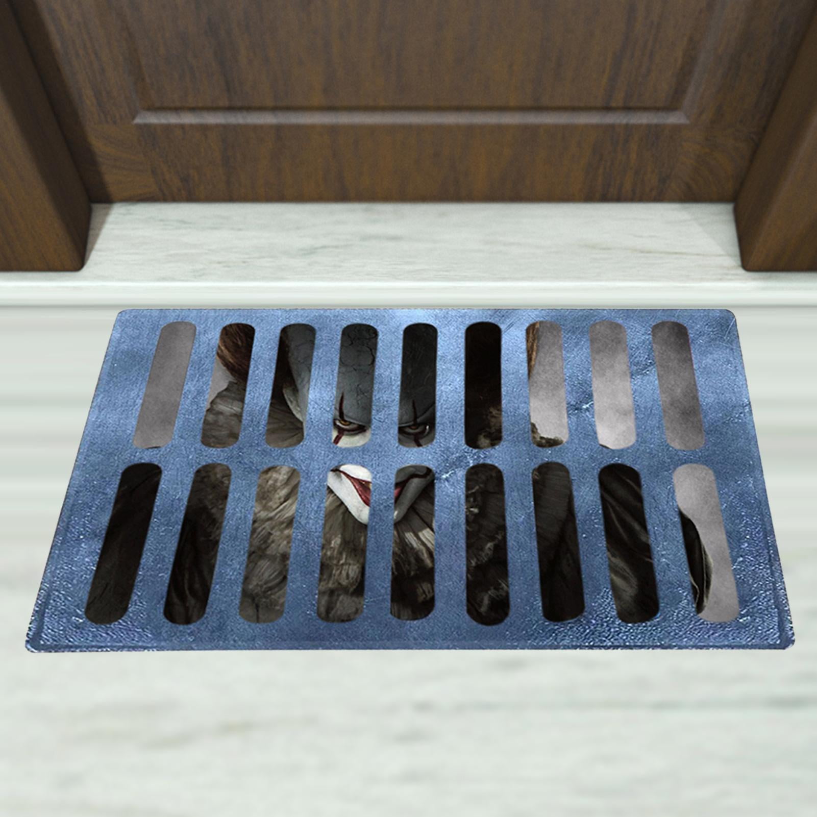 AIHOME Halloween Doormat Funny Horror Door Mat Nonslip Floor Rug