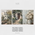 thumbnail image 4 of Set of 3 Vintage Cottage Rose Garden Hydrangea Oil Painting Prints, Country Floral Murals, Botanical Canvas Posters, Neutral Spring Wall Decor, Ideal Gift for Living Room, Bedroom, Office, Dorm, Caf, 4 of 4