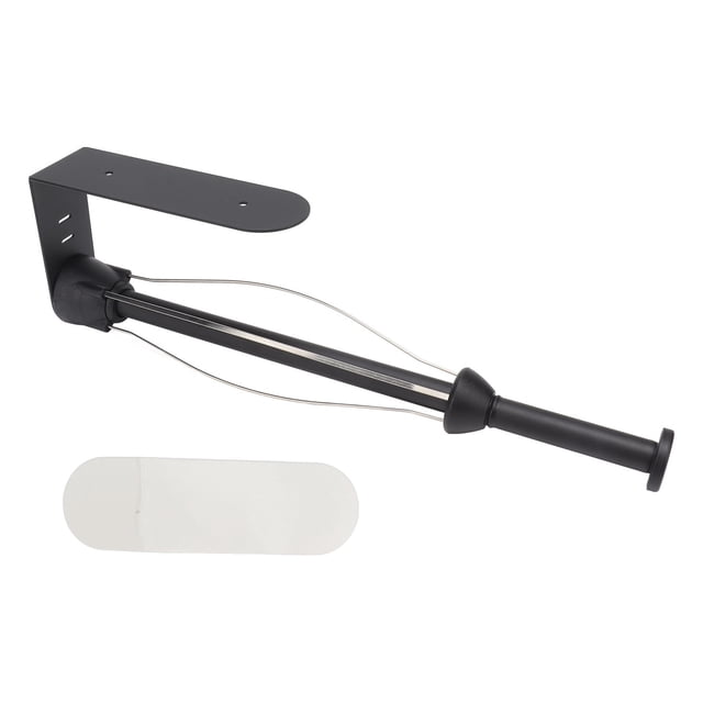 Toallero de papel de acero inoxidable para pared, operable con una sola mano, para cocina y baño