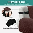 thumbnail image 4 of Reversible Sofa Cover Machine Washable Couch Cover Water Resistant Slipcover Non Slip Furniture Protector for Dogs, Children, Pets, 4 of 8