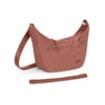 thumbnail image 2 of Gustave Nylon Crescent Crossbody Bag for Women Slouchy Shoulder Messenger Satchel Purse Zipper Hobo Handbag Dumpling Bags with 2 Shoulder Strap - Red, 2 of 11