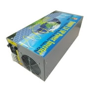 32000W Peak 8000W Power Inverter (4000W 110V Or 4000W 220V) Low Frequency Split Phase Pure Sine Wave Solar Converter 24V DC To 110V,220V AC 60Hz Frequency For RV Car Power Tools