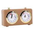 thumbnail image 1 of Retro Analog Chess Clock Timer, Wind Up Mechanical Chess Clock with Large Easy to Read Dials, Professional Competition Mechanical Chess Timer, No Battery Needed, 1 of 7