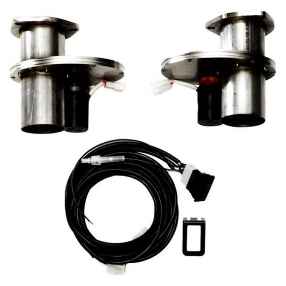 Patriot Exhaust DEC250A 2,5 Pouces Dia Électrique Découpe d'Échappement & 44; Acier Inoxydable