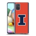 thumbnail image 1 of Head Case Designs Officially Licensed University Of Illinois U Of I University Of Illinois Football Jersey Soft Gel Case Compatible with Samsung Galaxy A71 (2019), 1 of 7