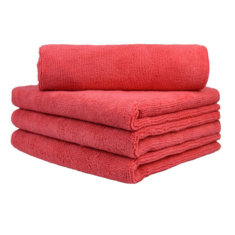 4 Large Size Microfiber Drying Towel Car Cleaning Cloths Cloth Auto Care 16x24" 