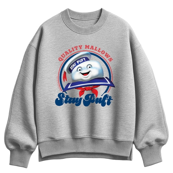 Ghostbusters - Stay Puft Quality - Women's Oversized Fleece Crew Sweatshirt