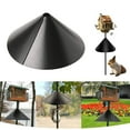 Squirrel Baffle, squirrel protective for Bird Feeder Baffle to Protect