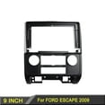 thumbnail image 2 of 9 Inch Car Stereo Meter Kit Installation Frame Fascia Panel For Ford Escape For Mazda Tribute For Mercury Mariner 2008-2012, Radio Mounting Trim Bezel For Android Touchscreen Player, 2 of 6