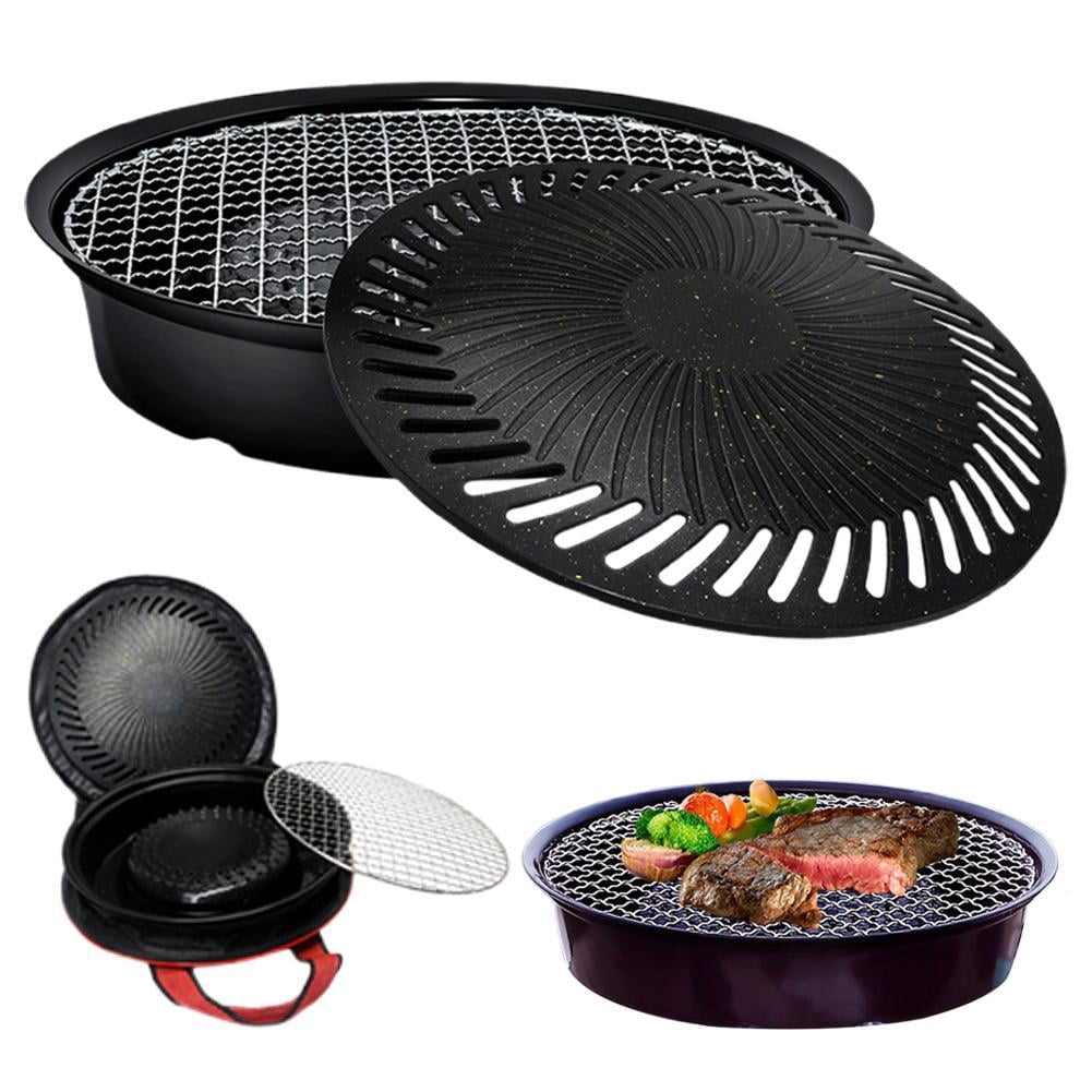 BBQ Grill Pan Non Stick Aluminum BBQ For Outdoor Cooking,stove top grill For outdoor campin grills,Barbecue trays and
