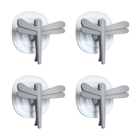 

4PCS Super Strong Magnetic Hooks Powerful Magnet Hooks for Refrigerator Locker Airtight Seal Kitchen Storage for Home and Office Use