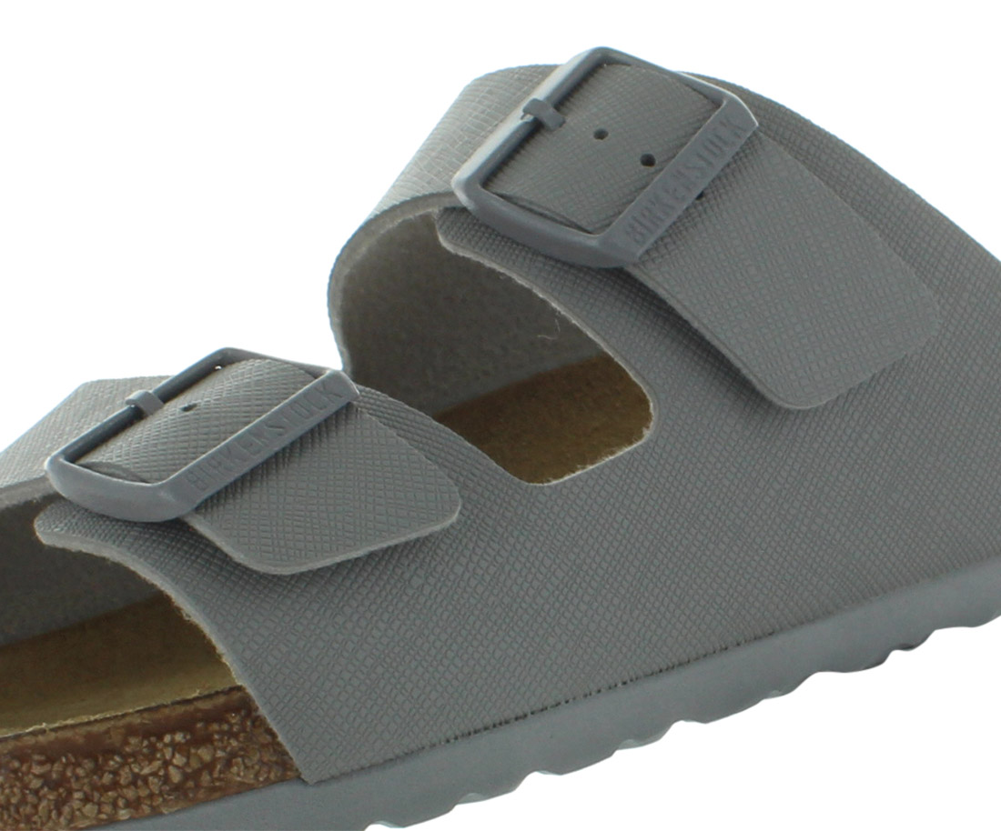 Birkenstock Arizona Unisex Shoes Size 10, Color: Stone Coin