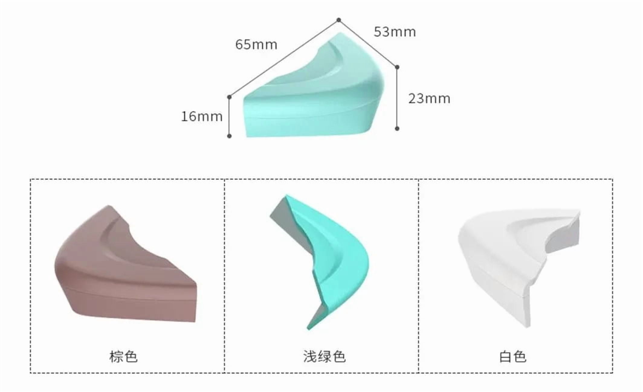 White Table Corner Protectors