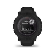 Garmin Instinct 2 Solar, Tactical-Edition, GPS Outdoor Watch, Solar Charging Capabilities, Multi-GNSS Support, Trackback Routing, Black