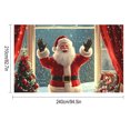 thumbnail image 2 of Hbdhejl Christmas Garage Door Frame Christmas Garage Door Banner Garage Door Christmas Decoration Holiday Garage Partner Christmas Frame Snowflake Partner Garage Door Frame Christmas, 2 of 8