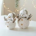 thumbnail image 6 of 5in Santa Claus Figurines,Christmas Desk Decor,Snowman Desk Decoration Christmas,Gift Christmas Snowman Decor,Christmas Decorations indoor,Christmas Decorations indoor,Christmas Decorations,1pc, 6 of 8