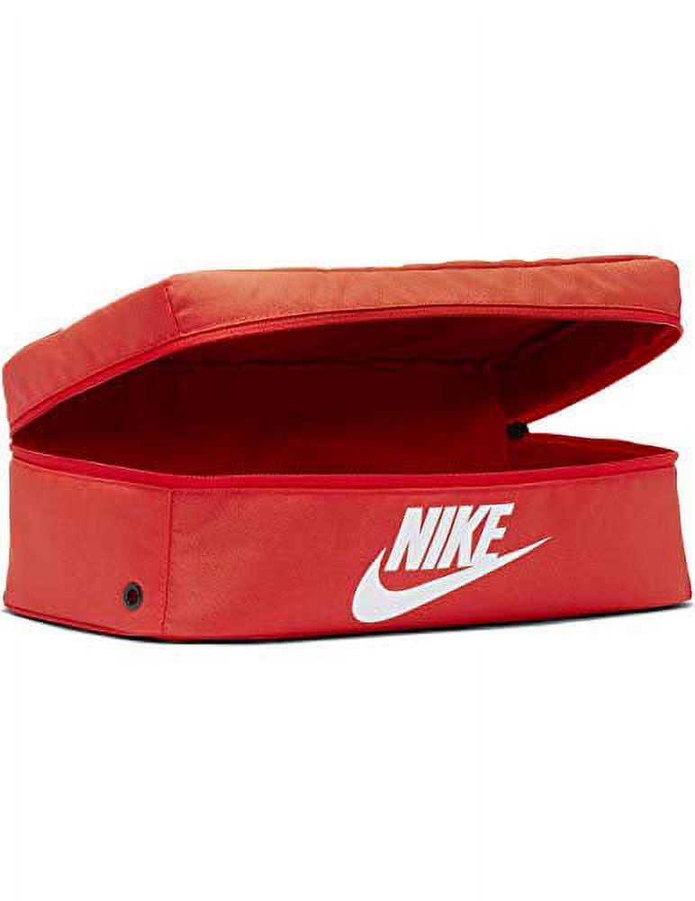 Nike Orange Shoe Box Bag