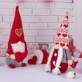 thumbnail image 5 of Aosijia Valentine Gnomes Plush Decor, Scandinavian Tomte Gifts for Birthday Christmas Valentines, 2 Pack, 5 of 7