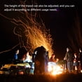 thumbnail image 4 of Outdoor Fire Pit Tripod Portable Length Adjustable for Campfire Camping, 4 of 6