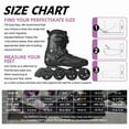 thumbnail image 7 of Professional Inline Skates for Women Men, COSMOID Roller Blades Adult Male Female, Size 5-13，Professional Fitness Roller Skates Blades for Unisex, 7 of 7