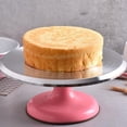 thumbnail image 3 of Plato Giratorio para Tartas Soporte Giratorio para Pasteles Soporte Giratorio Estable y Duradero para Decoración de Tartas para Chefs para Suministros de Decoración de Tartas (Blanco), 3 of 4