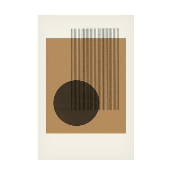 Trademark Fine Art THE MIUUS STUDIO Composition II Canvas Wall Art