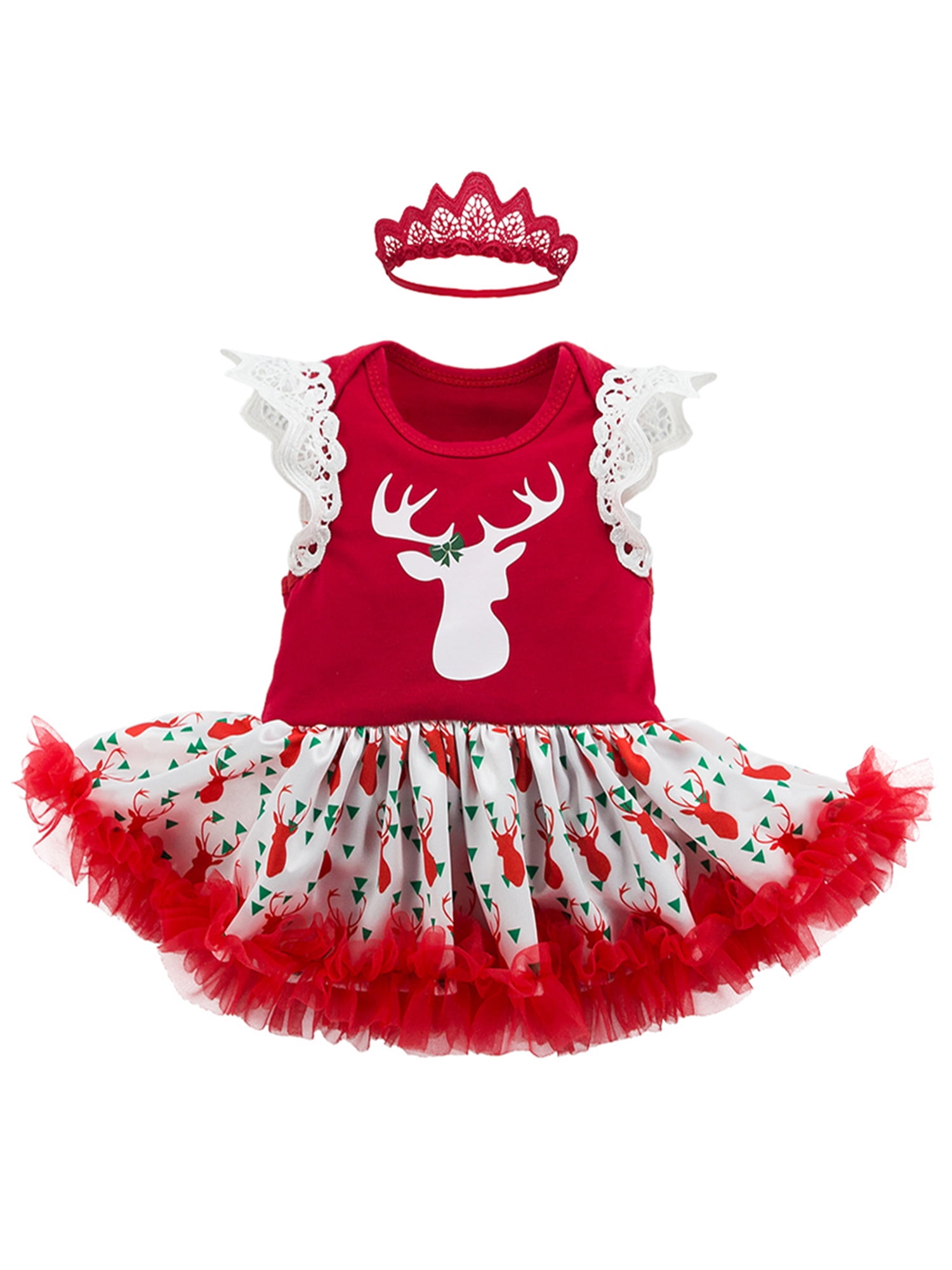 Bonnie Baby Size 24M tutu Baby Toddler 2 Piece Dress Set NEW Holiday Christmas 