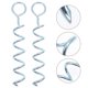 thumbnail image 2 of 2pcs Pet Tie-Out Stake Dog Pulling Rope Fixing Rod Outdoor Pet Spiral Stake, 2 of 4