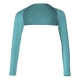 thumbnail image 2 of Ramadan Shoulder Long Sleeve Elastic Modal Arm Cover Shrug Hijab Light blue Modal shawl Blue, 2 of 9