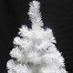 thumbnail image 4 of Árbol de Navidad artificial de 60 cm con base de soporte de plástico para decoración de fiestas navideñas en casa (blanco), 4 of 4