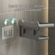 thumbnail image 5 of Portarrollos de Papel Higiénico de Pie, Inoxidable y con Repisa para Teléfono | Soporte para Papel Higiénico de Abs | Base Estable para Montaje En Pared o Taladro | Diseño Gris Moderno para El Hogar, 5 of 6