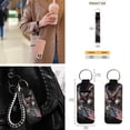 thumbnail image 6 of Yuyamidu Eagle Car Seat Covers Full Set of 12 USA Flag Steering Wheel Cover Seat Belt Strap Cover Coaster Lip Gloss Holder Keychain Wrist Key Chain Car Decor, 6 of 6