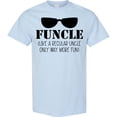 thumbnail image 3 of Inktastic Funcle Like a Regular Uncle Only Way More Fun T-Shirt, 3 of 5