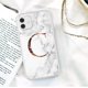thumbnail image 1 of Funda de teléfono de moda con letra inicial AZ para iPhone 13 Pro Max 11 Pro Max 12 Pro Max 12 Mini 13MiniLuxury, funda suave con textura de mármol Deng Xun unisex, 1 of 2