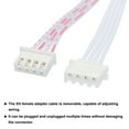 thumbnail image 4 of XH Connector 2.54 mm Pitch Female Adapter Cable Jumper Wire 4pin Double Head Adapter Plug Socket 10CM Long 10PCS, 4 of 5