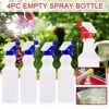 4pcDisinfectant Spray Bottle White Gourd Spray Bottle Plastic Bottle（500mlBlue）