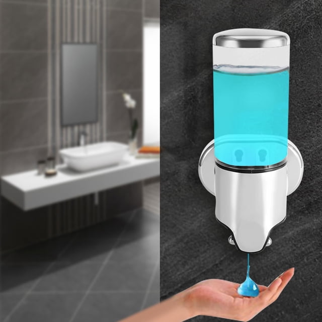 Dispensador de jabón, diseo de barra visible Dispensador de loción Peso ligero para jabón líquido para champú para gel de ducha LYUMO Dispensador de jabón