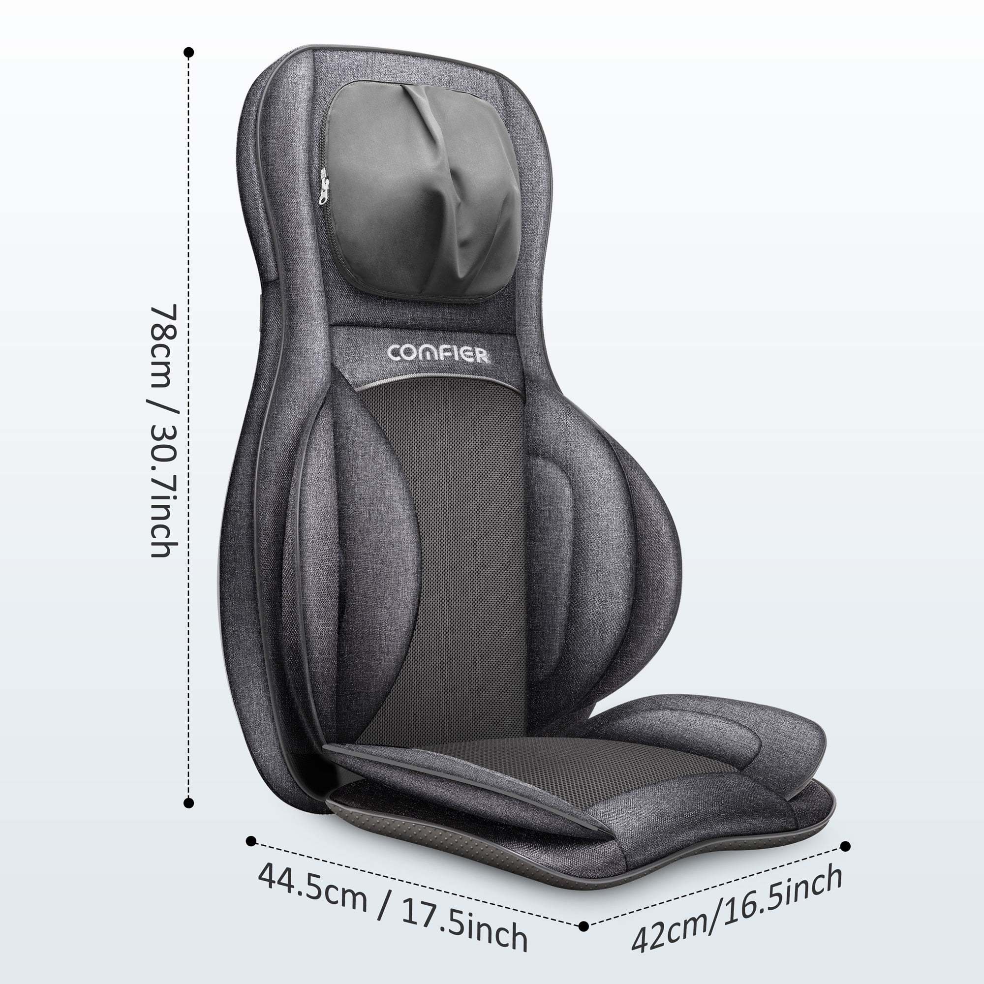 Comfier Neck Back Massager with Heat, Electric Italy Ubuy