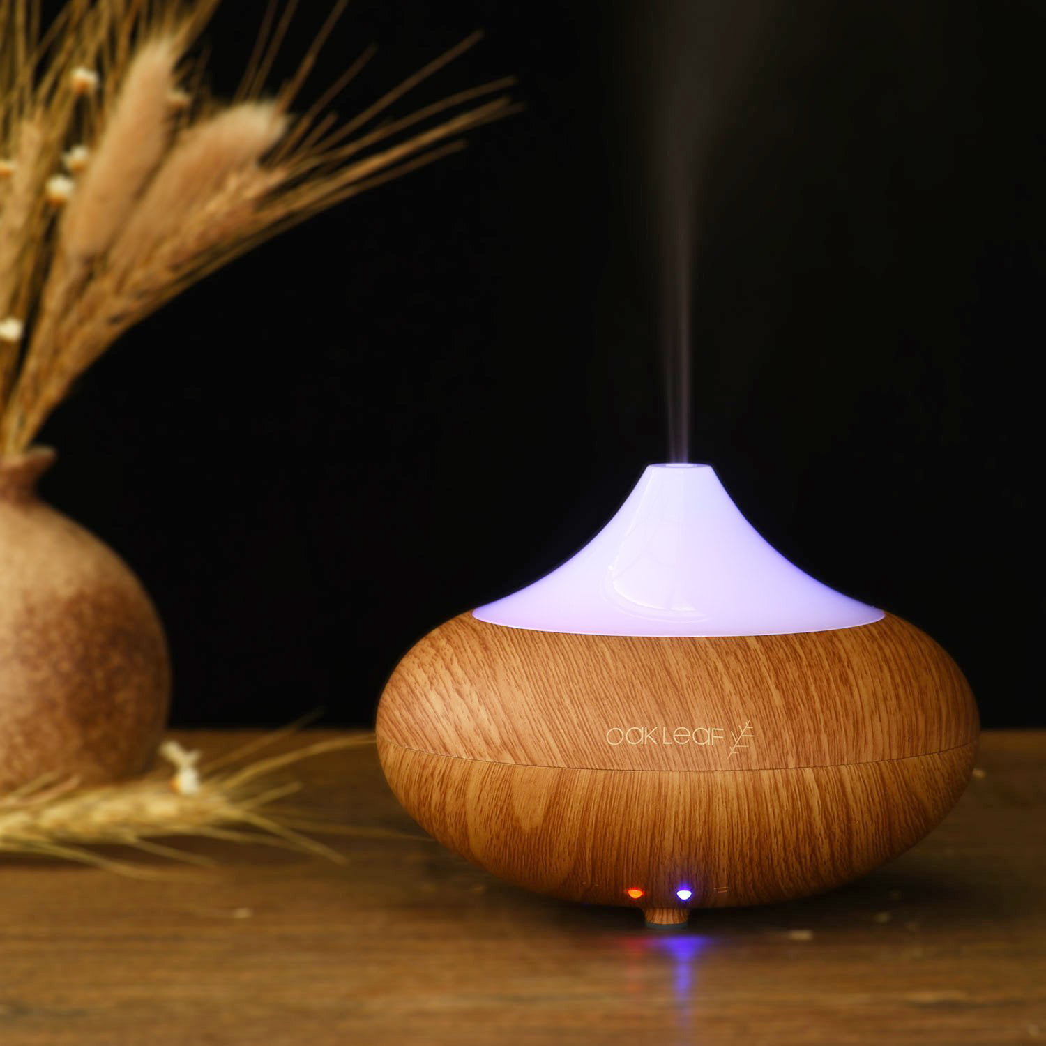 Oak Leaf Electric Essential Oil Diffuser Humidifer Aromatherapy Cool