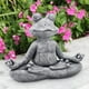 thumbnail image 3 of Estatua de rana de yoga meditando: regalos para mujeres/mamá, figuras de ranas de jardín zen para decoración del hogar y el jardín, ideas de regalos de decoraciones de ranas, regalos de ranas para mu, 3 of 5