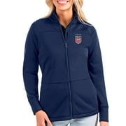 Women's Antigua Navy USWNT Links Golf Full-Zip Jacket