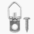 thumbnail image 1 of Perchero con anilla en D de acero inoxidable, 13,6 kg de capacidad, 1 of 4