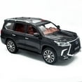 thumbnail image 2 of 1:24 scale Lexus LX570 alloy die-cast car model with opening doors, lights, sound and spring-back function. Boys' toy car, children's birthday gift., 2 of 9