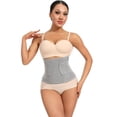 thumbnail image 5 of Arsvita Abdominal Binder Post Surgery Tummy Tuck, Postpartum Belly Band, Post C Section Recovery & Hernia Belt for Women, Gray, 5 of 5